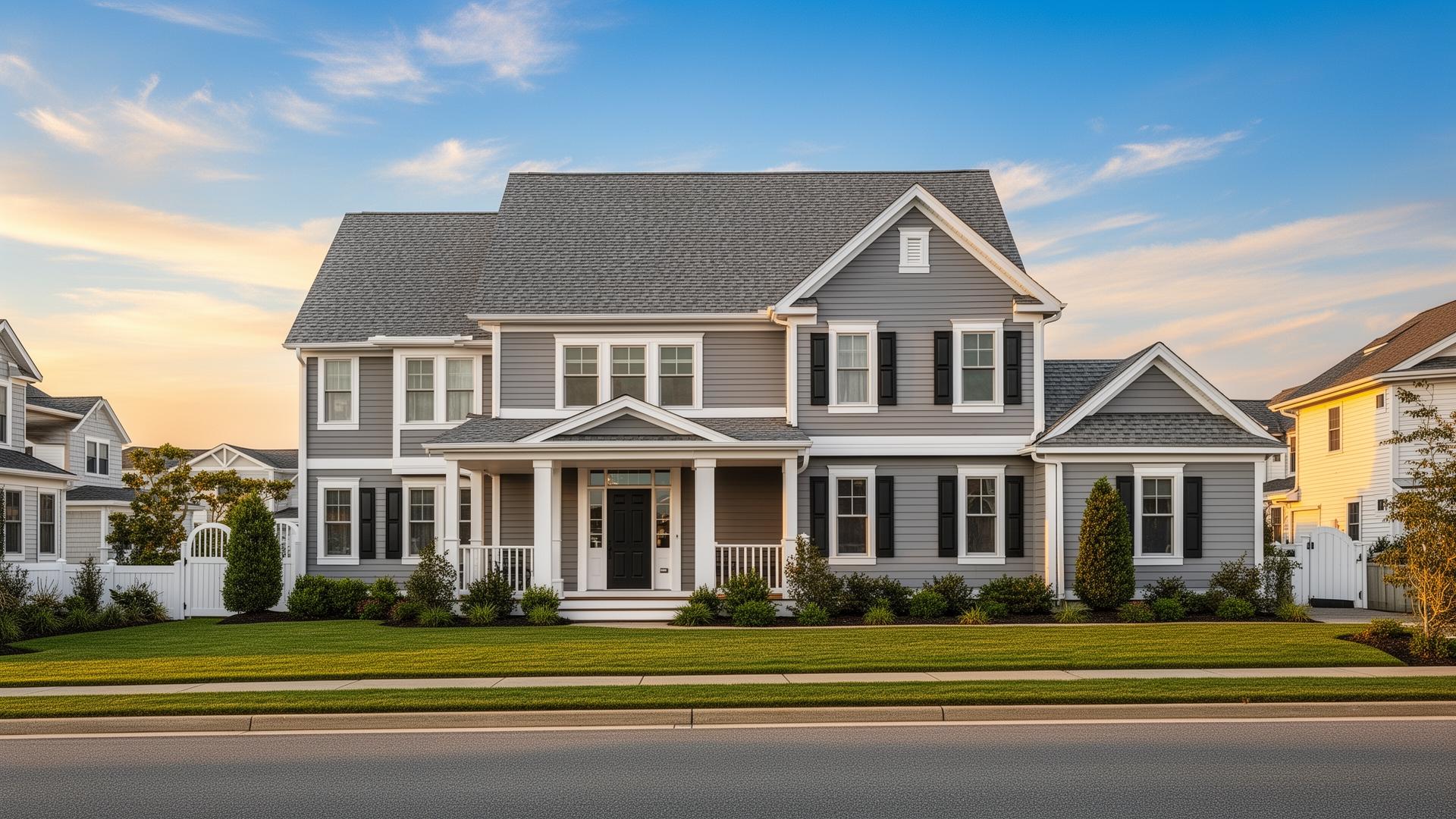 Roofer working on a Jersey Shore home by Quality Roof Pros